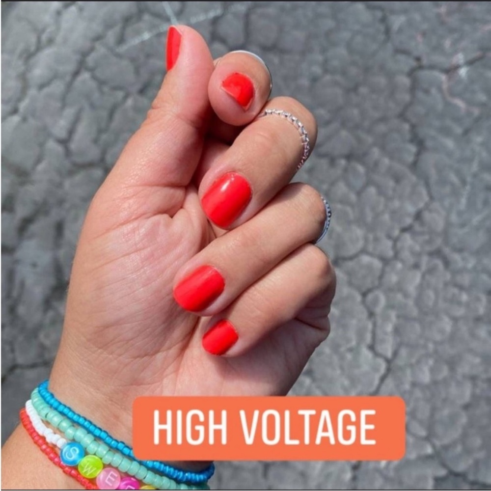 *Retired* Color Street: High Voltage | Neon Orange Summer Bright Electric - Picture 5 of 12